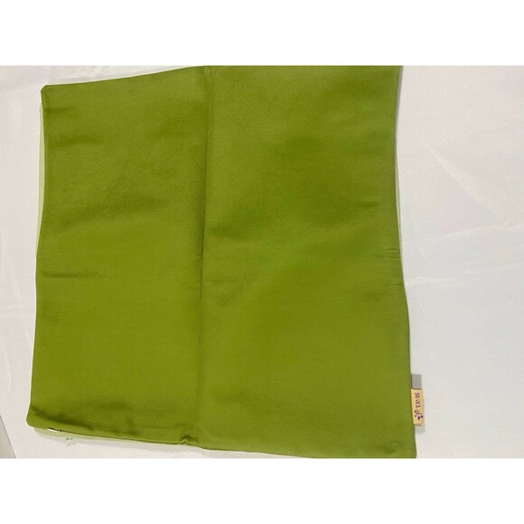 Set of 6 New Green  18”x18” 100% Organic Cotton Velvet Throw  Covers by TAVIS - Picture 4 of 12